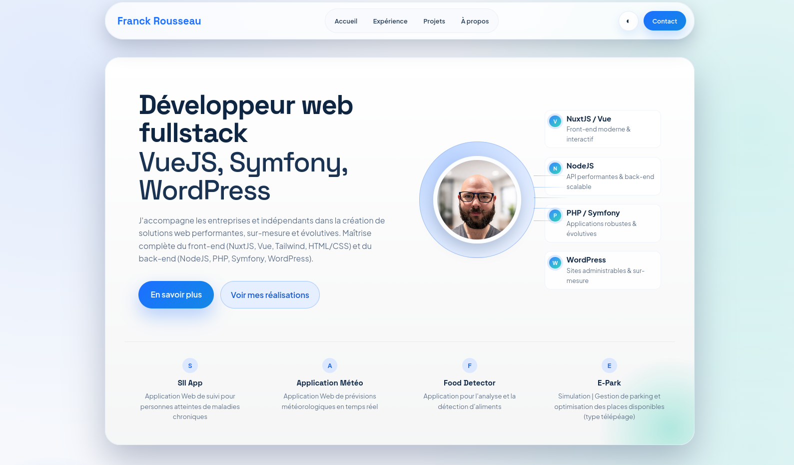 Portefolio - Site personnel